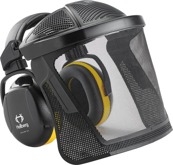 Hellberg Secure 2 Nylon Hearing and Face Protection Combination