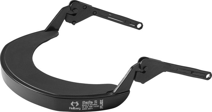 Hellberg Safe 2 Flex Straight Visor Mount