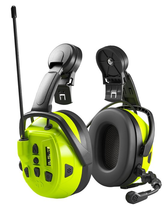 Hellberg Local 2 Ear Defenders with Helmet Fixtures