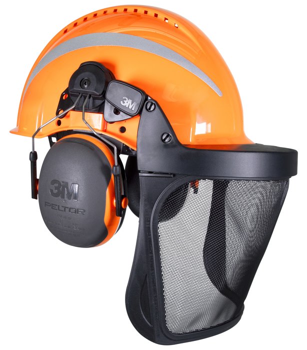 Peltor G3000M Head Protection with Reflector Stripes, X4P3E, V5B