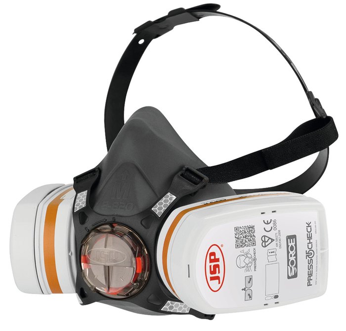 JSP Force 8 Half-Face Mask with A2P3 Filters