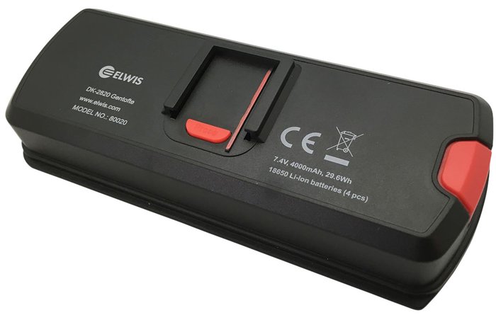 Replacement Rechargeable Battery for Elwis TL2-R Work Lamp