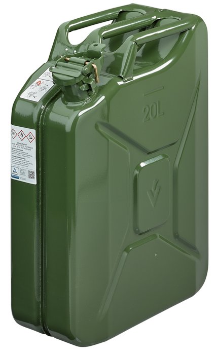 WM Steel Petrol Canister (Jerrycan)