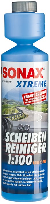Sonax XTREME Clear View Windscreen Cleaner 1:100 Concentrate