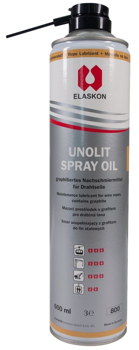Unolit Spray Oil for Wire Ropes