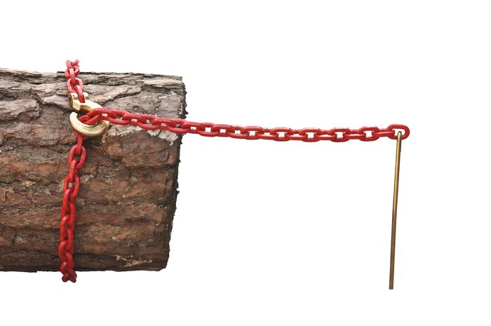 Square Link Choker Chain