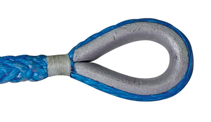 Dynaforce Thimble Splice for Man-Made Fibre Winch Rope