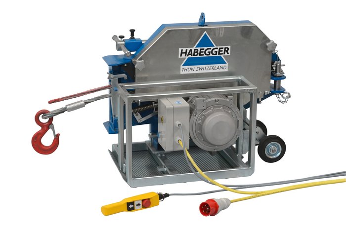 Habegger HIT TRAC 32E Electric Cable Winch
