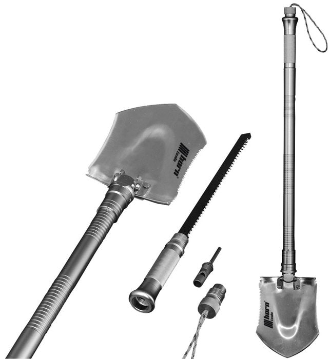 Outdoor Shovel with Wood Saw
