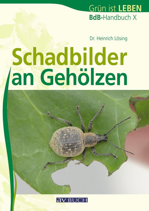 Schadbilder an Gehölzen (Damage patterns on woody plants) Text in German.