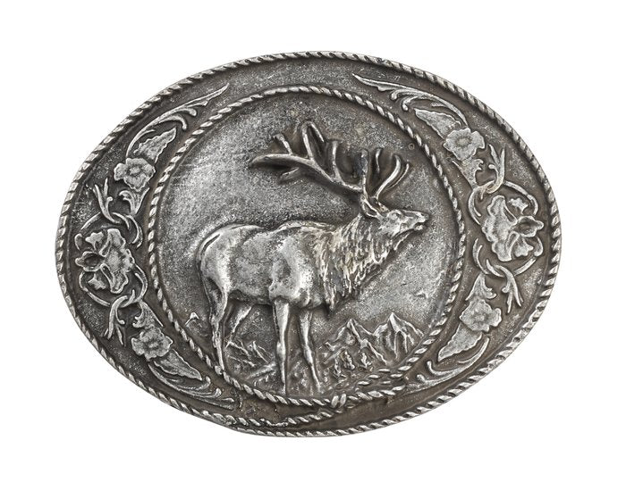 Brazil Red Deer Design Belt Buckle