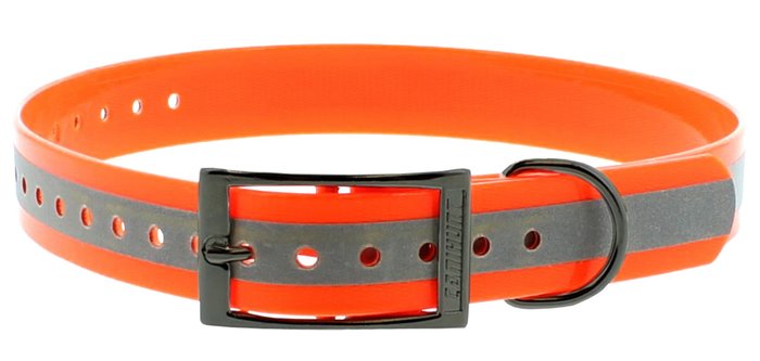 Canihunt Dog Collar with Reflective Stripe