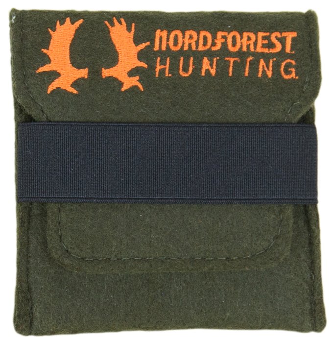Nordforest Hunting Felt Ammunition Case 5 Rifle Rounds