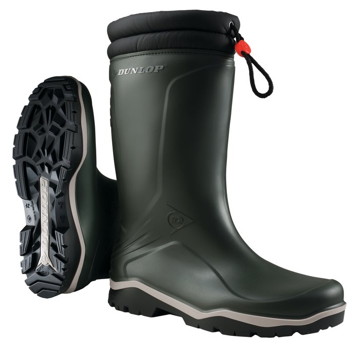 Dunlop Blizzard Fur Lined Rubber Boots