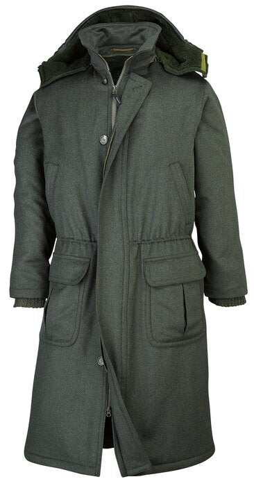 Rascher Men's Hide Coat with Fibre Pile Lining