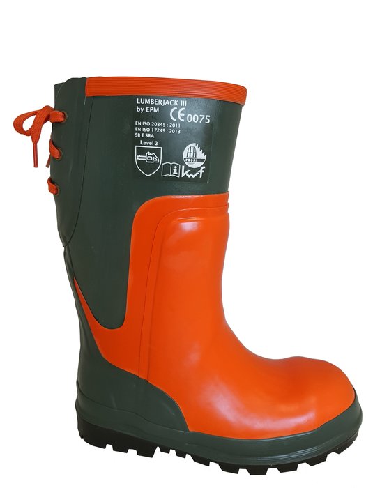 Euro PM Lumberjack III Cut Protection Rubber Boots