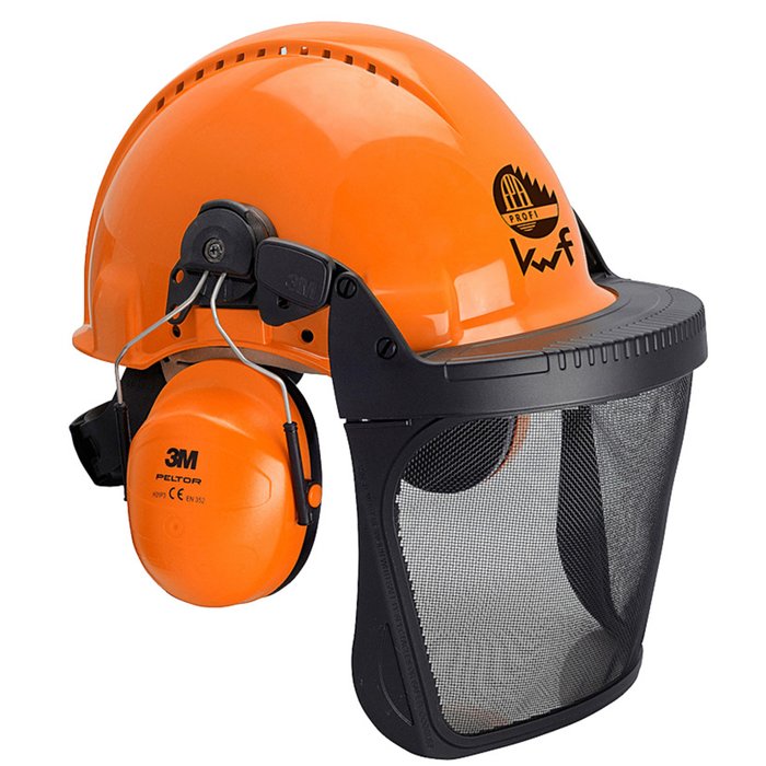 Peltor Head Protection Combination G3000M with H31 Ear Defenders and V9 Safety Specs