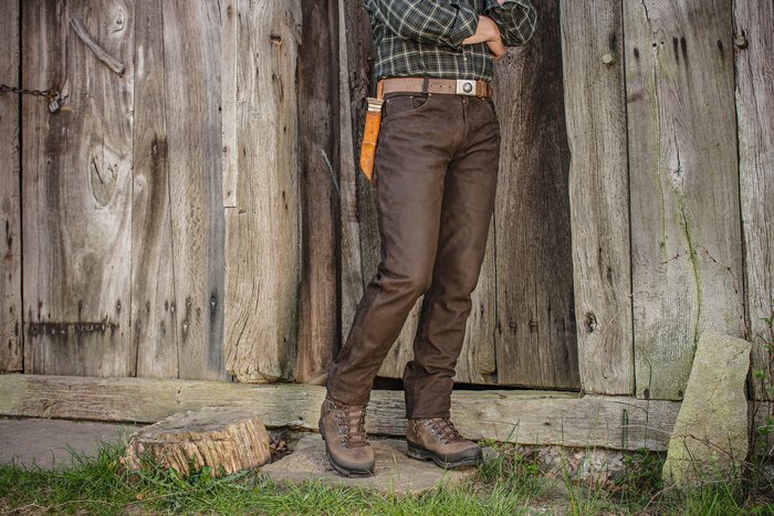Buffalo Men's Leather Jeans
