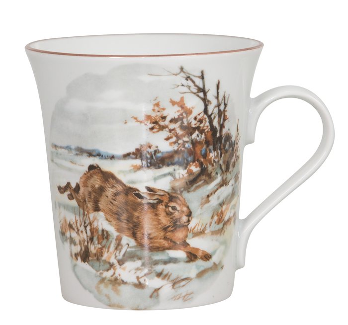 Calluna hare coffee mug