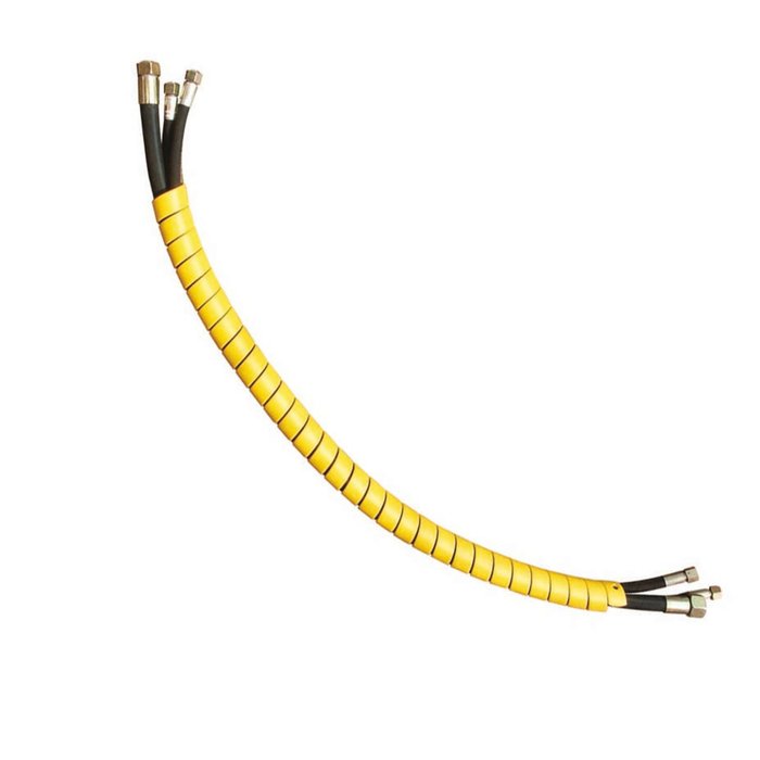 Hose and Cable Protector. Length: 6 m. Colour: yellow