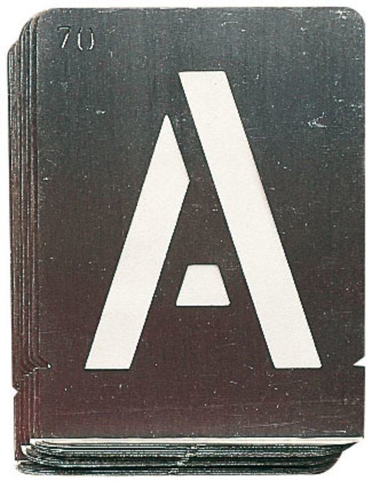 Zinc Plate Stencils