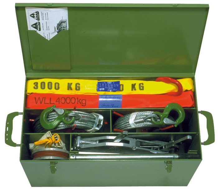 Habegger HIT 10 Champion Wire Rope Hoist - Complete Large Forestry Set