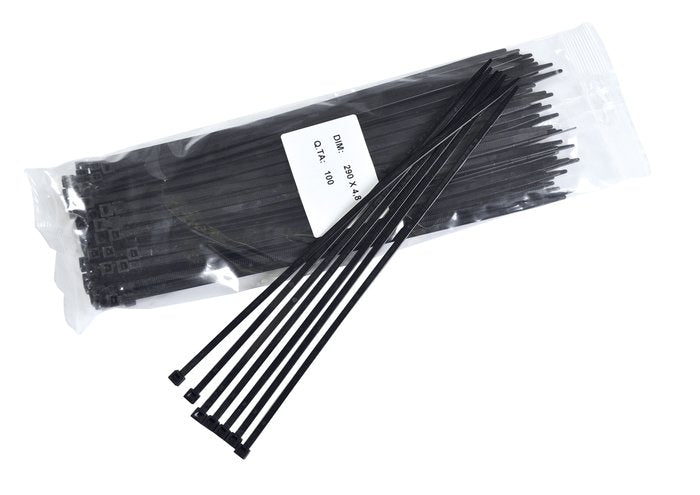 Plant Support Ties, black