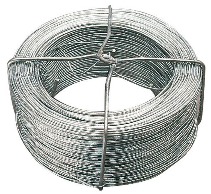 Galvanised Fencing Wire Dispenser with 100 metres of Steel Wire