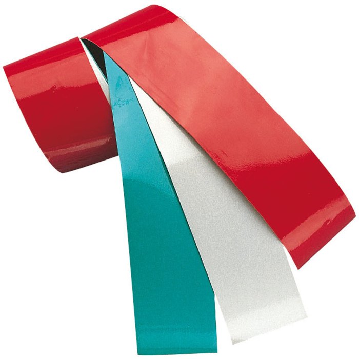 Reflective Foil Tape for extra safety when closing tracks