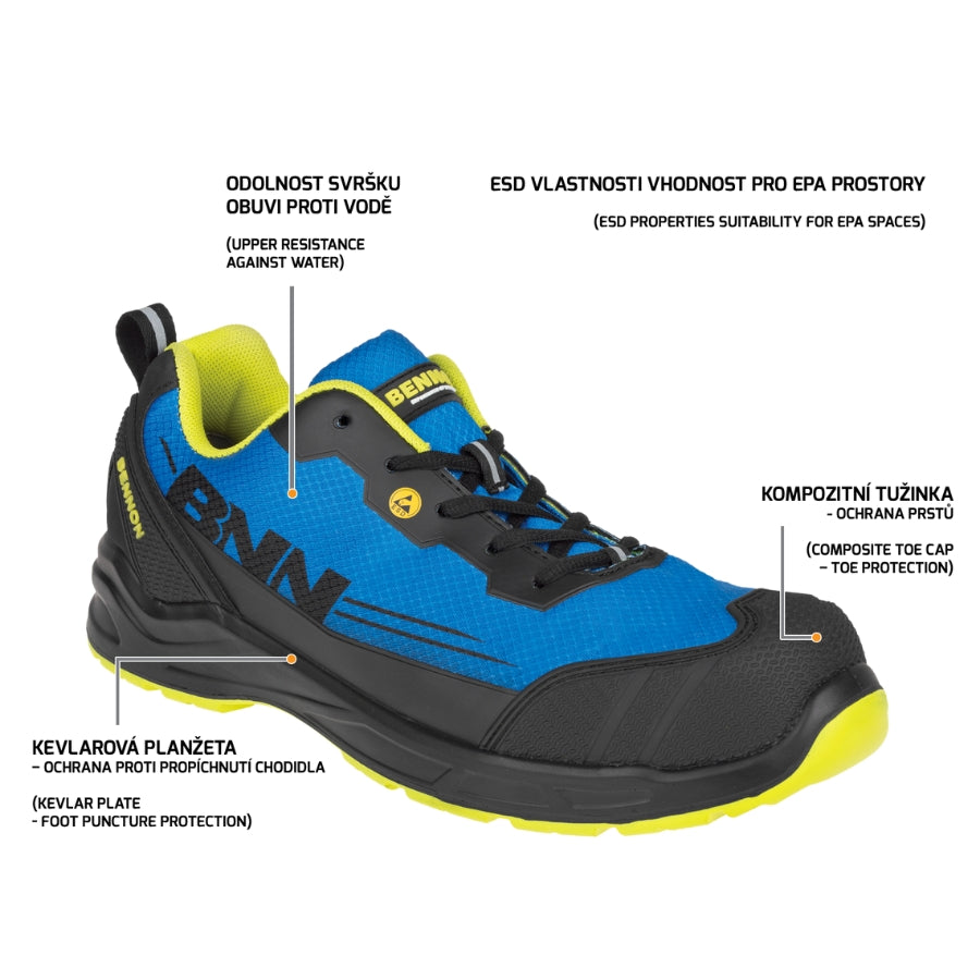 Drošības apavi BNN ARANO S3 ESD SRC
