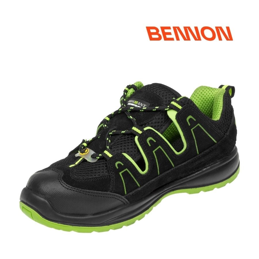 Drošības apavi Adamant ALEGRO S1P SRA ESD, Zaļi