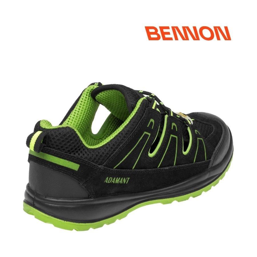 Drošības apavi Adamant ALEGRO S1P SRA ESD, Zaļi