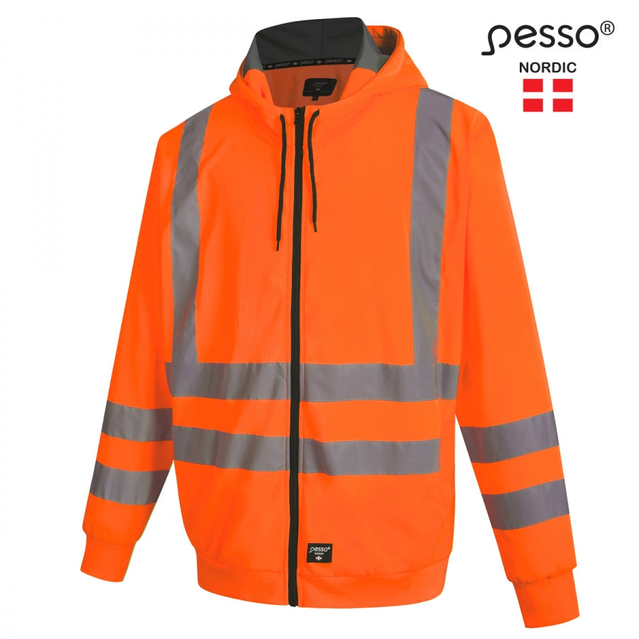 Džemperis High Visibility Pesso FL03, Oranžs
