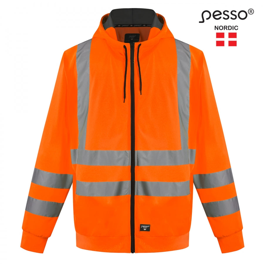 Džemperis High Visibility Pesso FL03, Oranžs