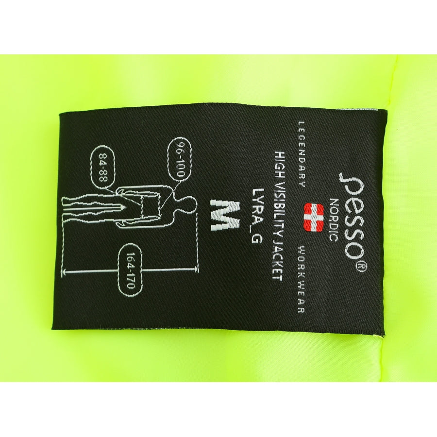 Jaka Hi-Vis Winter Pesso Lyra, Dzeltena