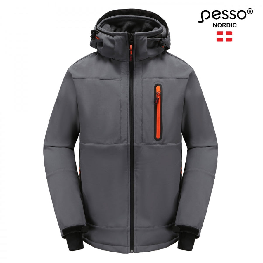 Jaka SoftShell Ripstop Pesso Orion, Pelēka