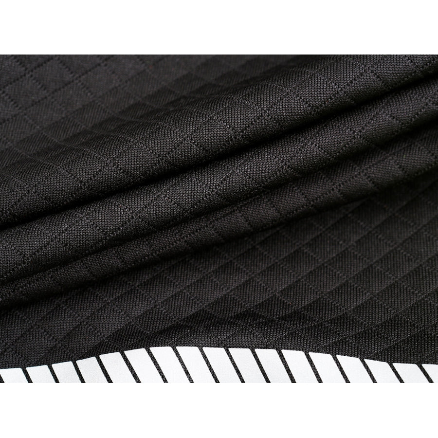 Silts flīsa džemperis Pesso FL06_B, Melns/Dzeltens