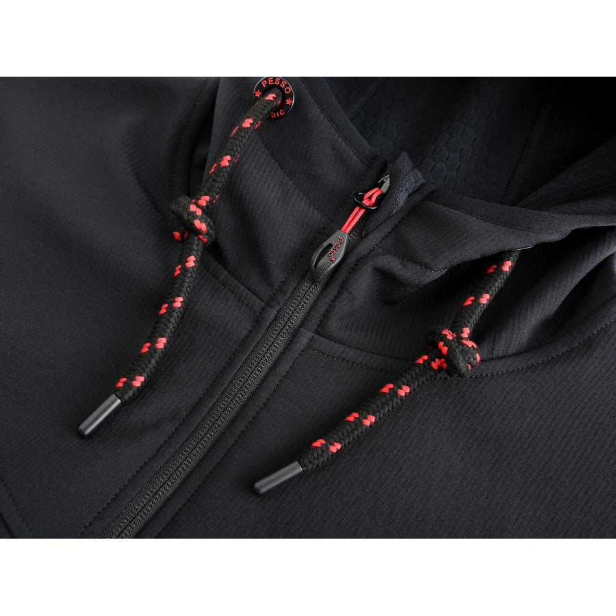 Ūdensnecaurlaidīga jaka Ripstop Stretch Softshell Pesso Leo, Melna