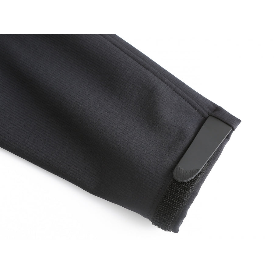 Ūdensnecaurlaidīga jaka Ripstop Stretch Softshell Pesso Leo, Melna