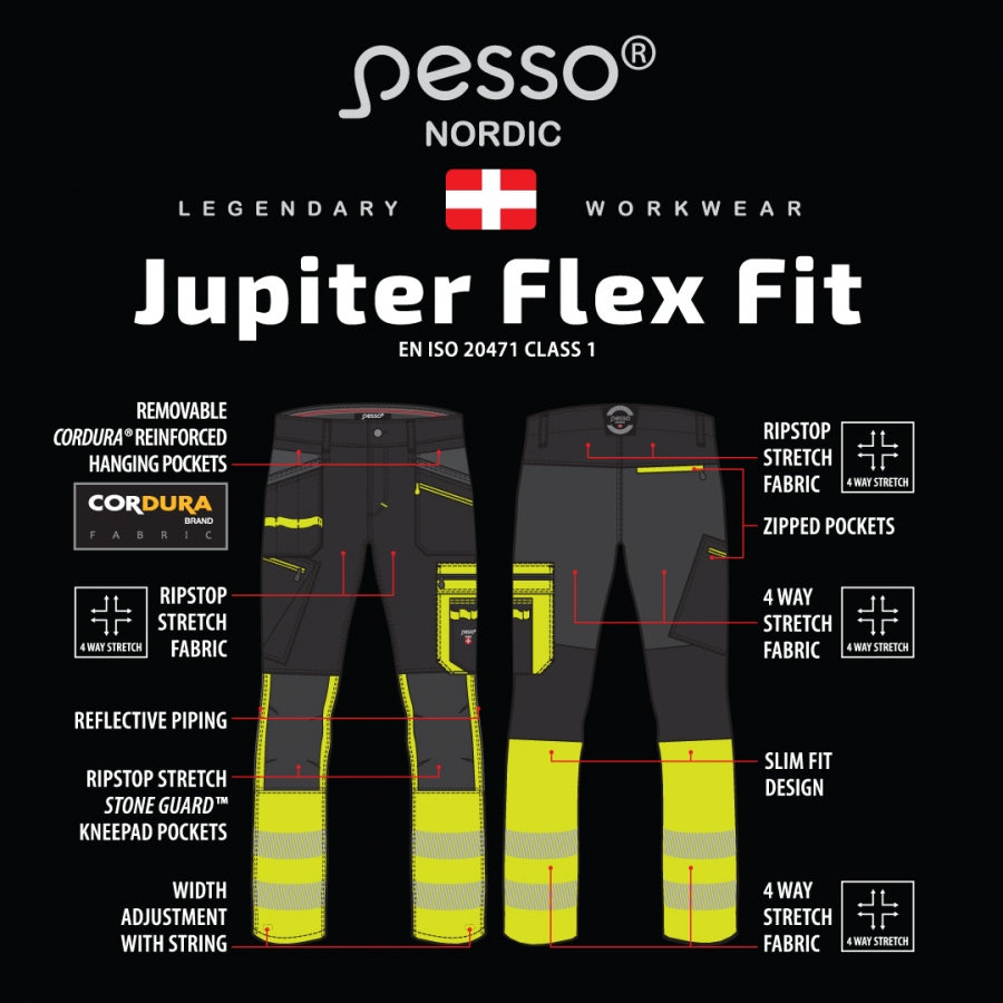 Workwear trousers Pesso Jupiter Flex Fit