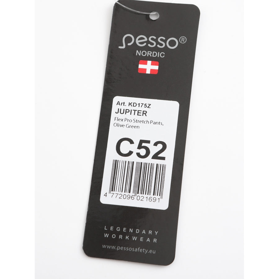 Darba apģērba bikses Pesso Jupiter Fit Slim 175Z, Khaki