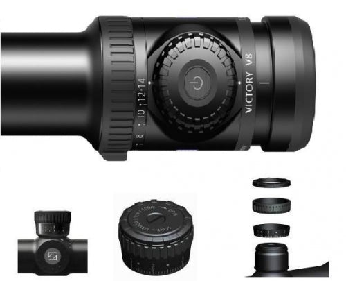 Ieroča tēmeklis Zeiss VICTORY V8 2.8–20x56 BT