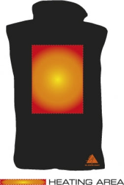 Apsildāma veste Alpenheat Fire-Fleece, Olīvu zaļa