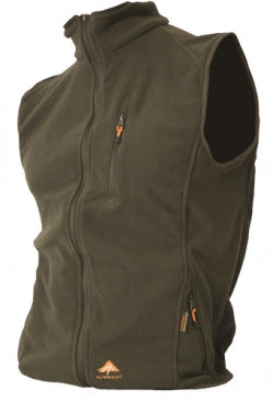 Apsildāma veste Alpenheat Fire-Fleece, Olīvu zaļa