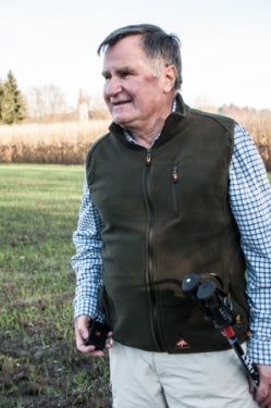 Apsildāma veste Alpenheat Fire-Fleece, Olīvu zaļa