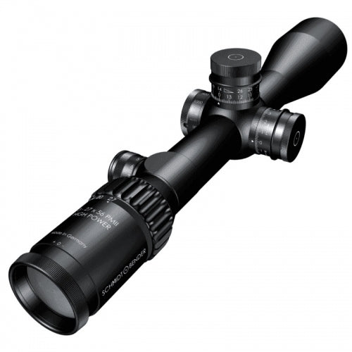 Ieroča tēmeklis Schmidt & Bender 3-27x56 PMII High Power LP T3 1cm ccw DT MTC LT / ST ZS LT