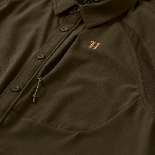 Krekls Harkila Herlet Tech L/S, Vītolu zaļš