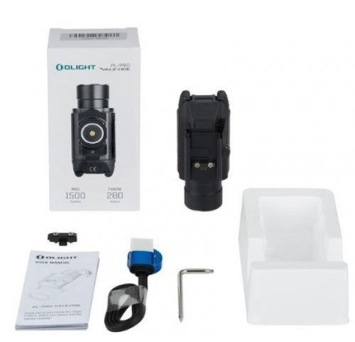 Lukturītis Olight PL-Pro Valkyrie, Melns