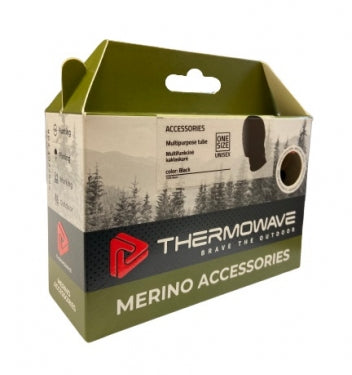 Daudzfunkcionāla apaļā šalle Thermowave, Melna