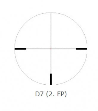 Ieroča tēmeklis Schmidt Bender 3-21x50 Exos LP 2.FP D7 1cm cw ST/ST